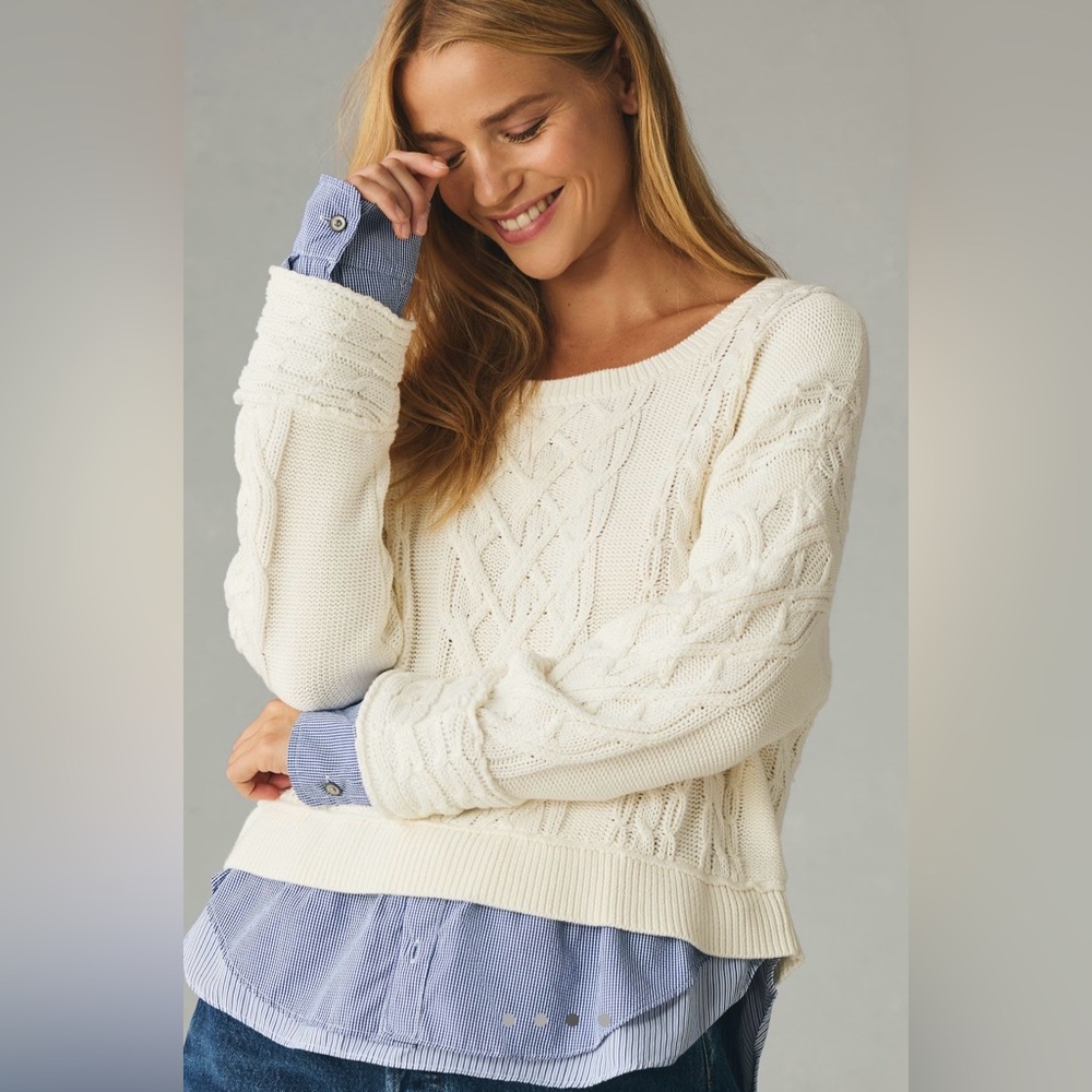Pilcro prep twofer sweater